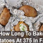 How Long To Bake Potatoes At 375 In Foil?