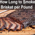 How Long to Smoke Brisket per Pound