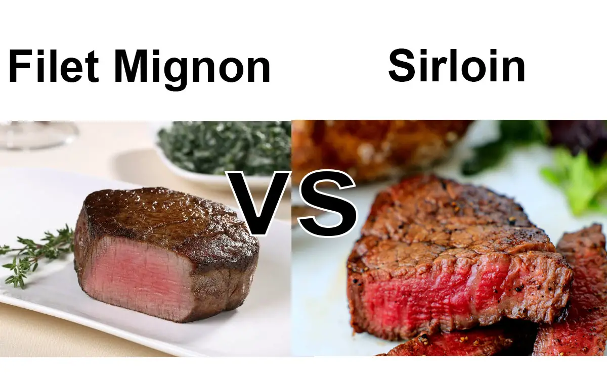 Filet Mignon vs Sirloin