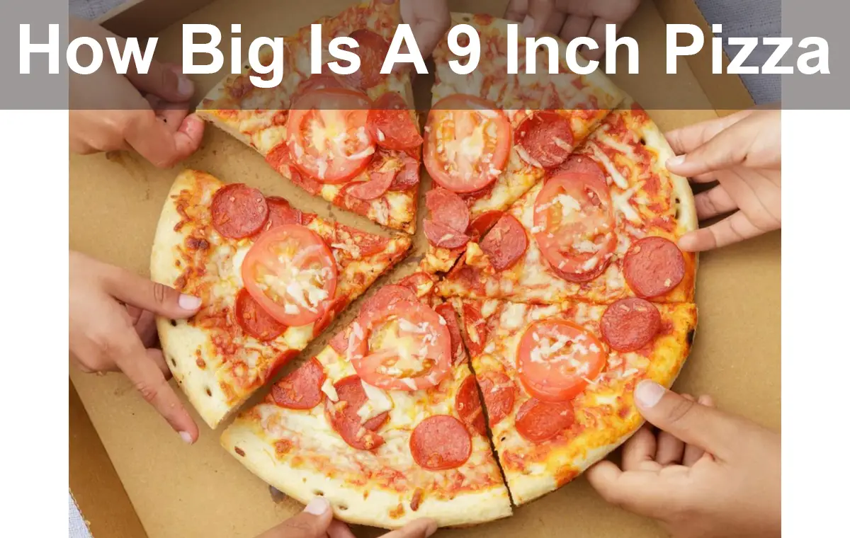 How Big Is A 9 Inch Pizza