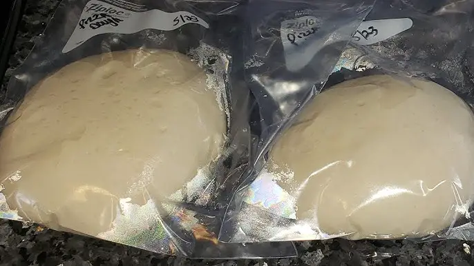 how to store pizza dough overnight