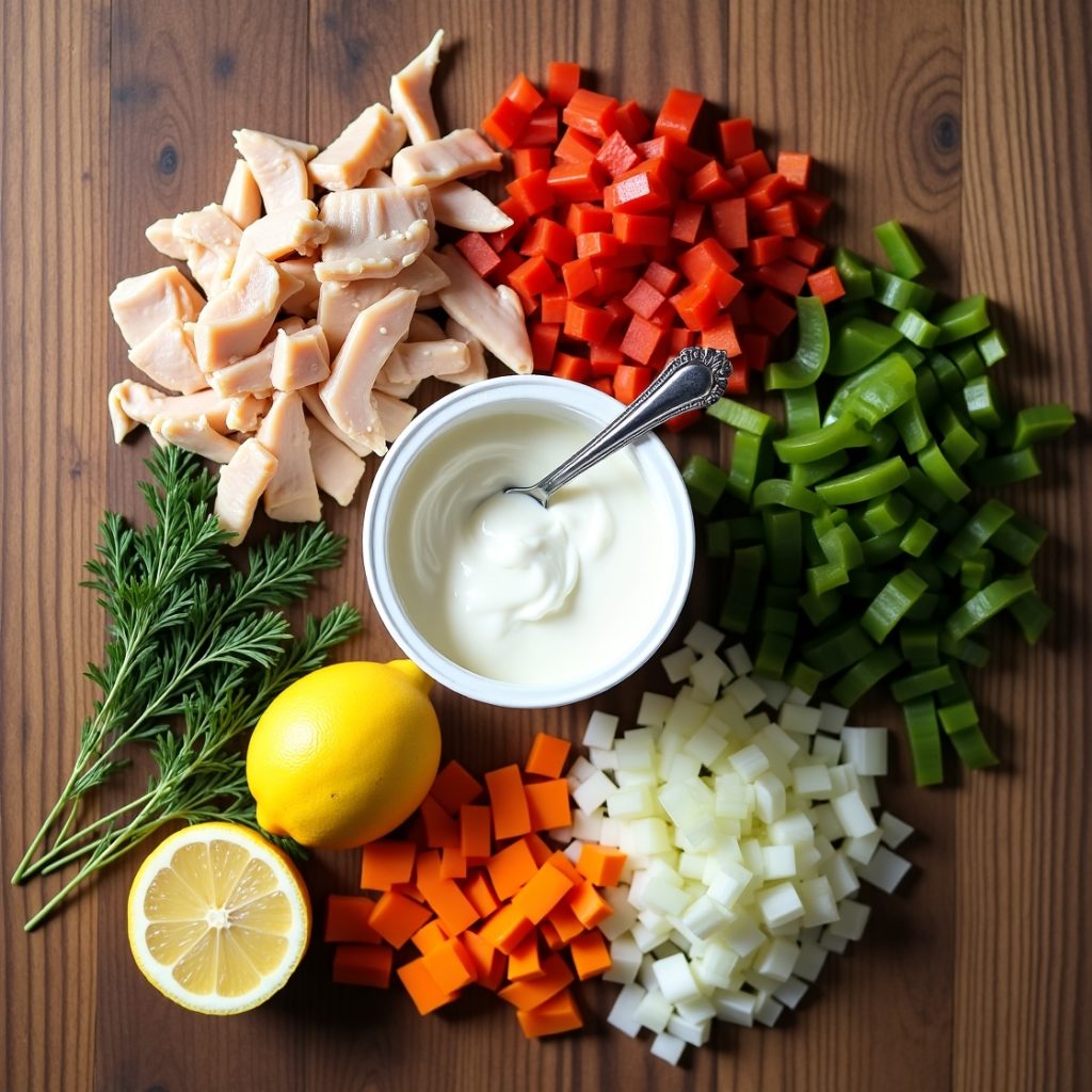 How to Make a Low Calorie Chicken Salad