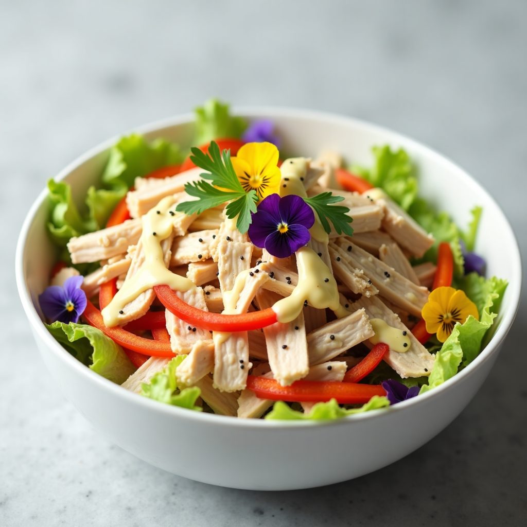 How to Make a Low Calorie Chicken Salad