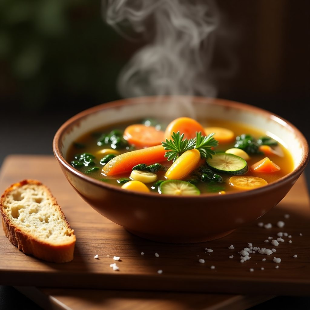How to Cook a 20 Minute Vegetable Soup